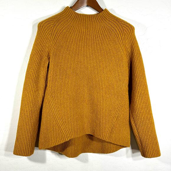 Madewell Sweaters - Madewell Womens Sweater Medallion Knit Mock Neck Sweater Size M